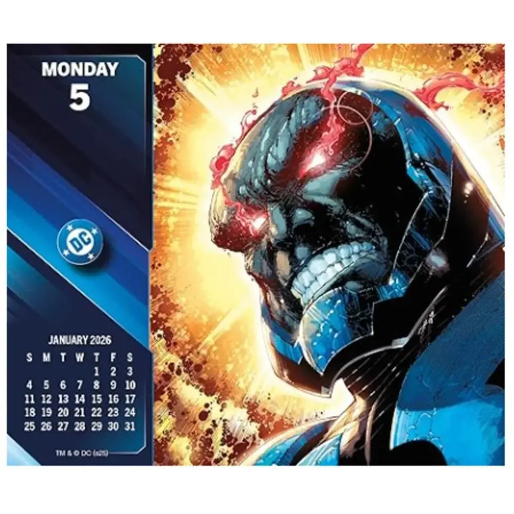 2026 DC Comics Day-at-a-Time Box Calendar